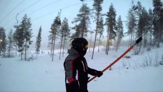 Ounasvaara Ski Finland [upl. by Garv]