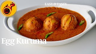 Tasty Easy Egg Kuruma  Mutta Kuruma Mutta Curry  Easy Egg Curry  VeenasCurryworld  Ep993 [upl. by Adnawahs165]