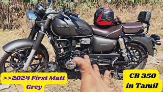 Honda CB 350 2024 New model Tamil Ride Review Better than Classic 350 [upl. by Araek924]