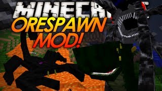 Minecraft Mods  OreSpawn Mod  ULTIMATE BOSSES MOD Pt 2 OreSpawn Minecraft Mod Showcase [upl. by Urina979]