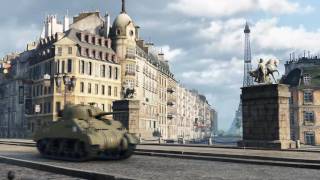 Reconstitution Historique  Libération de Paris  25 Août 1944  World Of Tanks [upl. by Sillad]