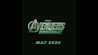 🚨  Summary of events 🗓️  The movie  Avengers Doomsday  will be shown in May 2026 🔥 🗓️ [upl. by Tadio]