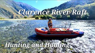 Dragging the Boat Down the Clarence River  5 day midsummer walk with the boat [upl. by Aitnis]