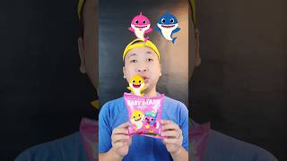 Snack Baby Shark 🦈asmr mukbang makansesuaiemoji babyshark pinkfong mommyshark daddyshark [upl. by Oijres352]