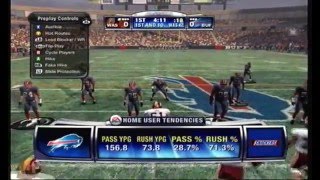 Madden NFL 2009 Redskins Vs Bills [upl. by Jaclyn]