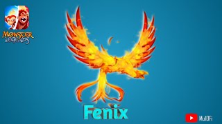 How To Breed Fenix  Monster Legends [upl. by Nyleuqaj]