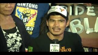 Boxer Drian Francisco returns with KO victory after one year layoff [upl. by Lamoureux706]