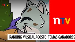 Estas son las canciones ganadoras del Ranking Musical de julio dedicado a los animalitos [upl. by Nela]