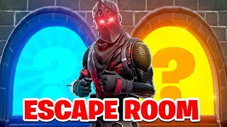 CASTLE ESCAPE ROOM All Levels Fortnite [upl. by Eninnaej824]