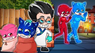 Oh No What Happend to Catboy and Owlette Catboy in Danger  Catboys Life Story  PJ Masks 2D [upl. by Mor]