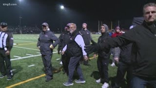 Coachs son arrested at Mount VernonMount Si football game [upl. by Notnel]