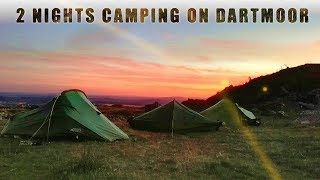 Wild Camping on Dartmoor  2 Night Micro Adventure [upl. by Rankin675]