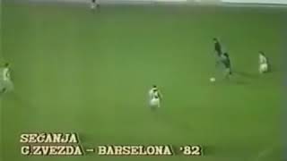 Golazo de Maradona a Estrella Roja de Belgrado 1982 [upl. by Celeski]