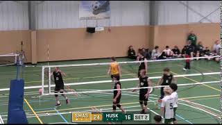 Sask Volleyball 16U Mens Division 1 Gold Medal Finals [upl. by Iturhs]