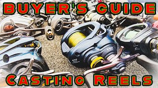 BUYERS GUIDE BEST CASTING REELS Budget To Enthusiast [upl. by Yessak121]