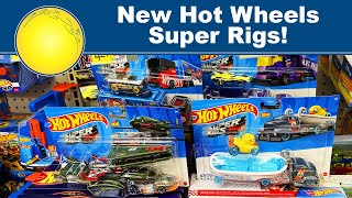 TOY HUNT  New Hot Wheels Super Rigs [upl. by Husch997]