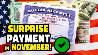 🔥 November Surprise Double Payments for SSI Recipients Explained 💸🗓️ [upl. by Baoj]