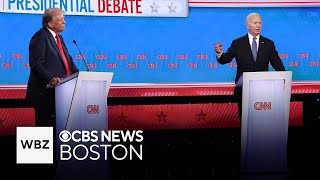 Biden Trump meet in first 2024 presidential debate [upl. by Eisej96]