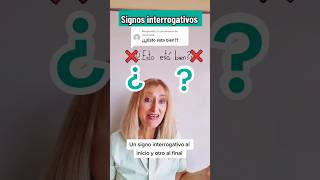 ¿Cuántos signos interrogativos ortografía signosdepuntuación EBAU PAU selectividad spanish [upl. by Nosemaj]