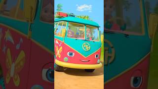 Wheels on the Bus trending viral popular cartoon bussong shorts youtubekids ytshorts [upl. by Teage882]