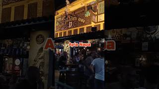 Bar street Ayia Napa твойневероятныйкипр cyprus улицабаров айянапа ayianapa [upl. by Einnoj]