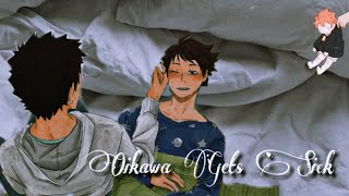 quotOikawaquot Oikawa got sick IwaoiHaikyuu texts 4 [upl. by Romina290]