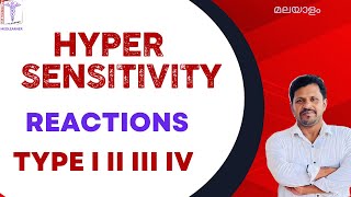 Hypersensitivity Reactions Malayalam Hypersensitivity Reactions Types1 II III IV Mechanism Malayalam [upl. by Daukas]