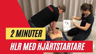 HLR med hjärtstartare [upl. by Douglas]