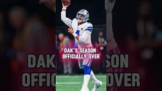 OFFICIAL Dak Prescotts Season Is Over Hell Undergo Surgery On Hamstring [upl. by Eatnad]