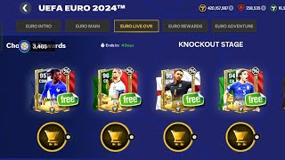 CONFIRMED UEFA EURO KNOCKOUT STAGE LIVE OVR PLAYERS 🤯🔥 GET 🆓 PEPE CAMAVINGA  SAVE YOUR POINTS ✅ [upl. by Artapoelc]