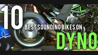 10 Best Sounding Bikes on Dyno Motorcycles [upl. by Torrance]