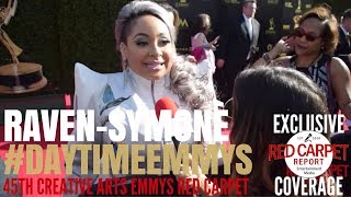 RavenSymonè interviewed at the 45th Annual CreativeArtsEmmys DaytimeEmmys [upl. by Conan367]