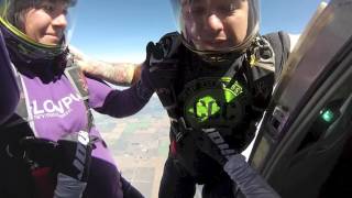 Skydiving Year End 2015  Clouds Nylon Planes Friends and Smiles [upl. by Oca]