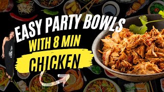 Quick amp Moist Shredded Chicken 8Minute Prep with Chef Pachis Flavorful Twist chefpachi [upl. by Ymmas]