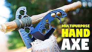 Pocketsized Hand Axe Can Turns Into a FullSize Heavy Hitter Axe [upl. by Okihcim]