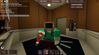 Roblox Regretevator Gameplay Part 2 Solo Mode Challenge [upl. by Ennaul]