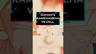 Gohans final Kamehameha vs Cell Dragon Ball Z [upl. by Addison]