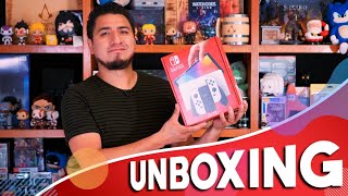 Nintendo Switch Modelo OLED  UNBOXING I Fedelobo [upl. by Ennayoj]