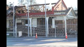 Ashburton Railway Station  Demolition in pictures [upl. by Esadnac]