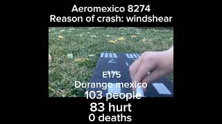 Aeromexico crash aeroméxico aviation aviationlovers avg planecrash planecrashes [upl. by Elitnahc]