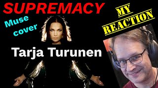 Tarja Turunen  Supremacy Muse cover  first time reaction [upl. by Adler]