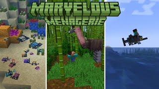 Marvelous Menagerie  Minecraft Mod Showcase 1201 [upl. by Teddie]