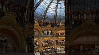 Les Galeries Lafayette 🌆paris galerieslafayette [upl. by Chak]