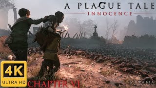 A Plague Tale Innocence 100 Walkthrough  Chapter 6  Damaged Goods [upl. by Enomahs]