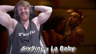 6ix9ine  La Baby Ft La Perversa Official Music Video • Reaction [upl. by Dewar]