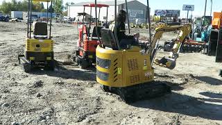 312B H15 Mini Excavator sells to highest bid at YellowstoneAuctioncom bid by 111224 [upl. by Charlotte]