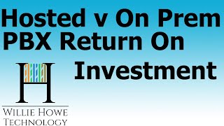 ON PREM vs HOSTED PBX ROI return on investment and REAL COSTS [upl. by Elbas]