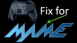 Fix for MameArcade with Steam Controller  Testing 2 games [upl. by Nillek]