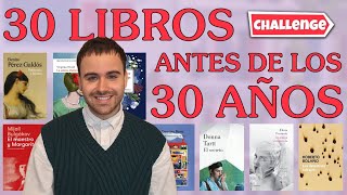 RETO 30 libros antes de los 30 [upl. by Dash]