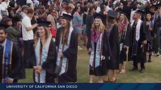 2018 All Campus Commencement  UC San Diego [upl. by Nikolaos]